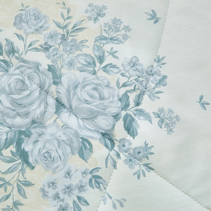 91家纺网 家纺一手货源 找家纺 铺尚美家纺 2026新款双面全棉羽丝空调被夏凉被单夏被 醉花语