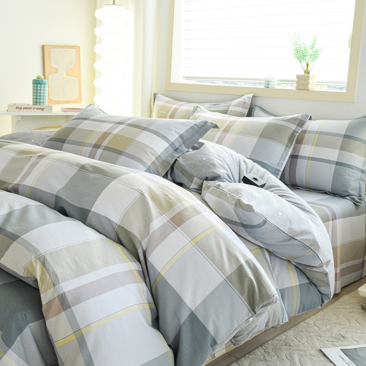 91家纺网 家纺一手货源 找家纺 （总）缘舒家纺 2026新款全棉纯棉印花四件套