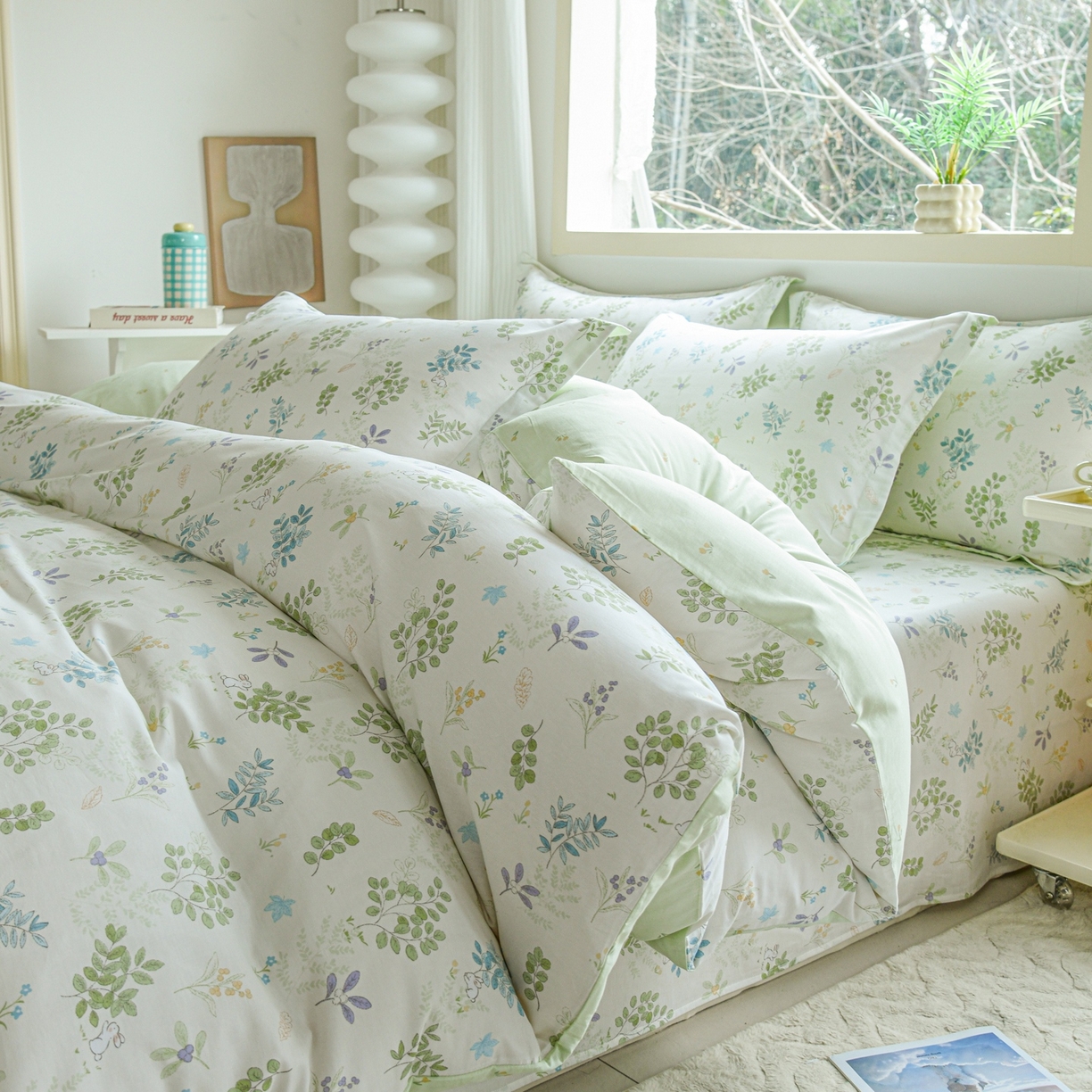 91家纺网 家纺一手货源 找家纺 （总）缘舒家纺 2026新款全棉纯棉印花四件套