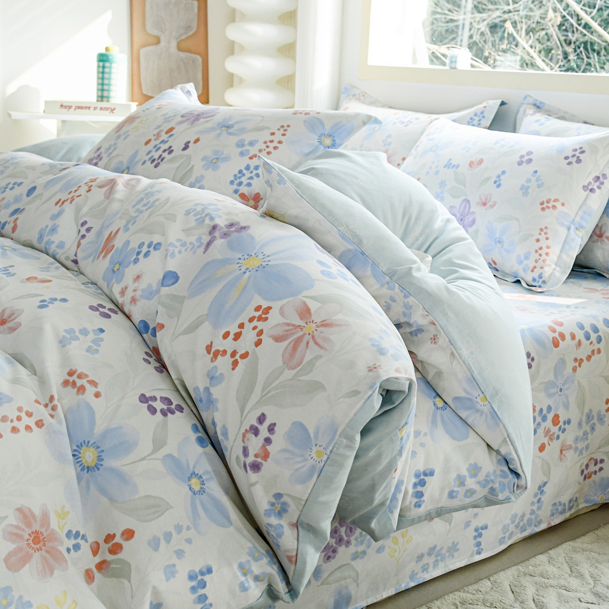 91家纺网 家纺一手货源 找家纺 （总）缘舒家纺 2026新款全棉纯棉印花四件套