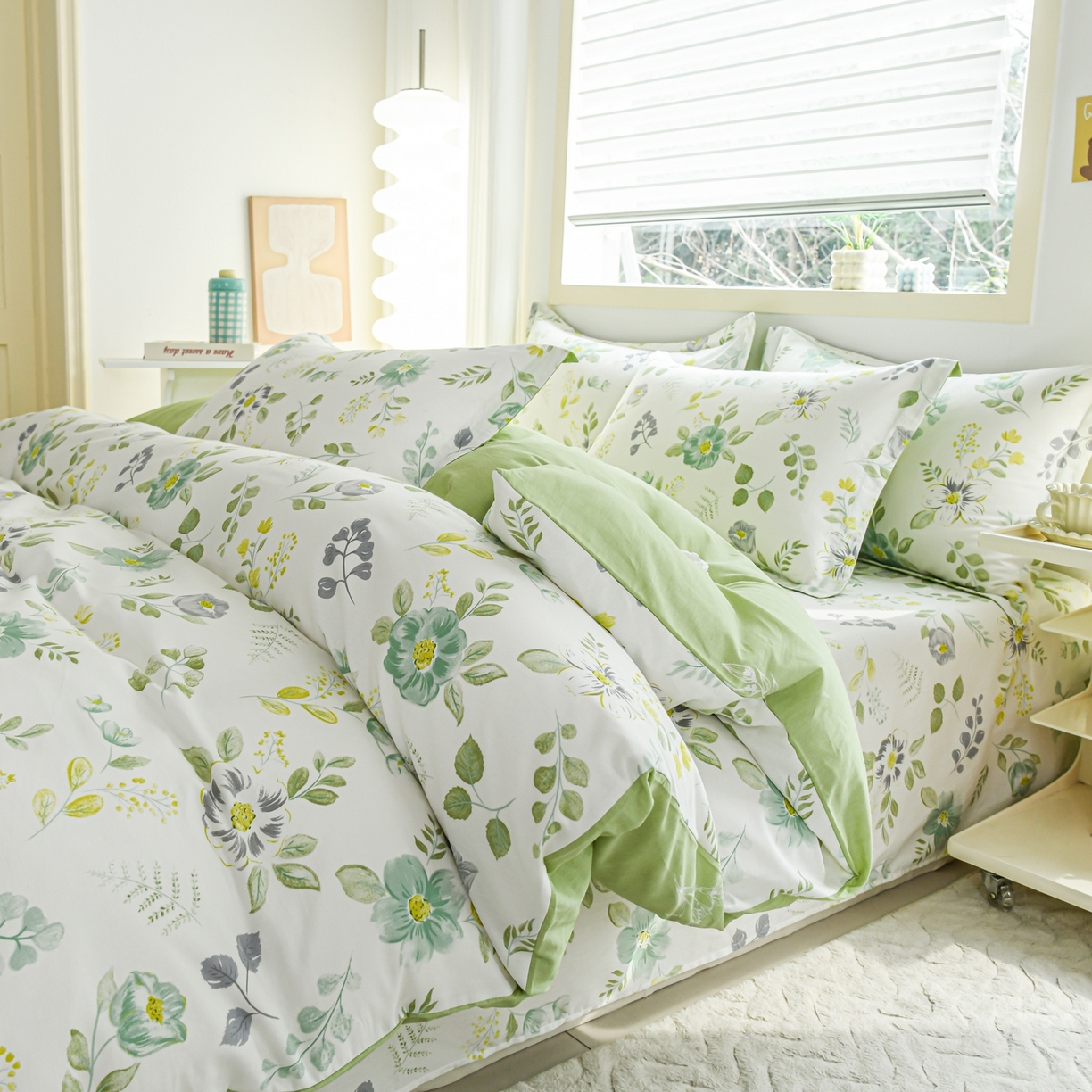 91家纺网 家纺一手货源 找家纺 （总）缘舒家纺 2026新款全棉纯棉印花四件套