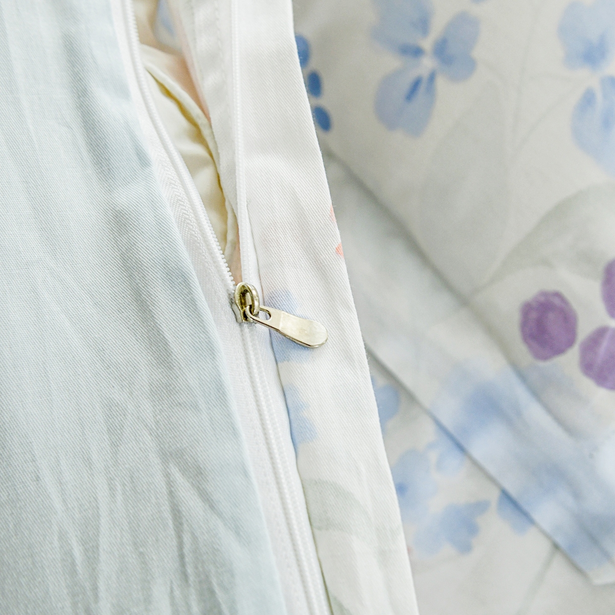 91家纺网 家纺一手货源 找家纺 缘舒家纺 2026新款全棉纯棉印花四件套 花卉类-茉屿-大板