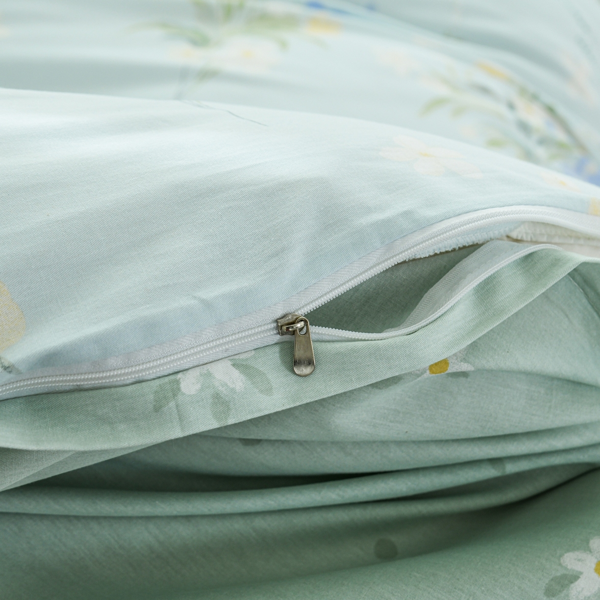 91家纺网 家纺一手货源 找家纺 缘舒家纺 2026新款全棉纯棉印花四件套 雾莲