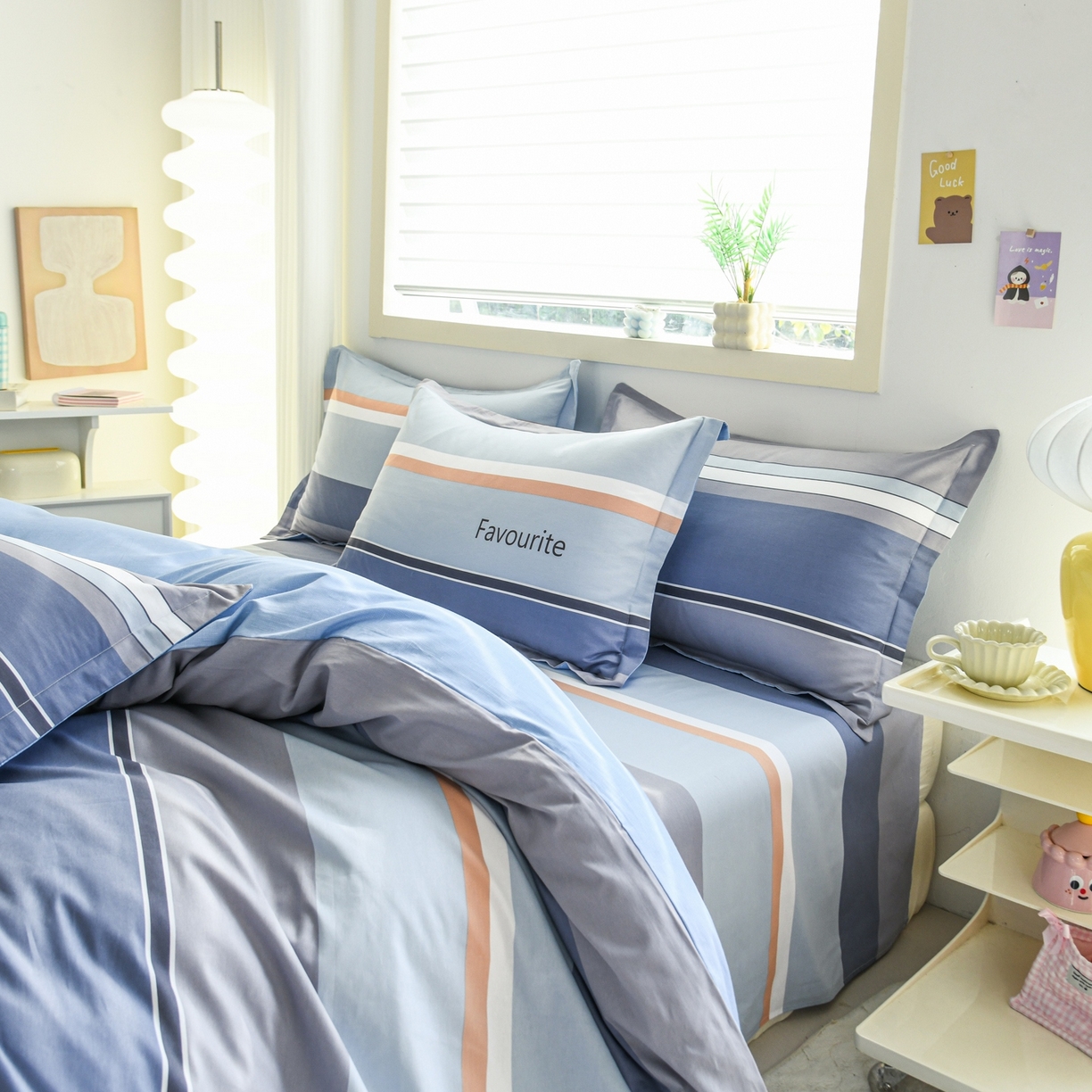 91家纺网 家纺一手货源 找家纺 缘舒家纺 2026新款全棉纯棉印花四件套 序章