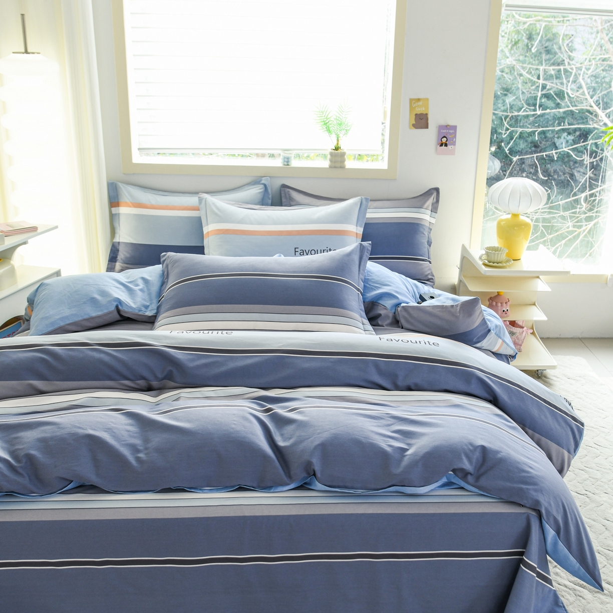 91家纺网 家纺一手货源 找家纺 缘舒家纺 2026新款全棉纯棉印花四件套 序章