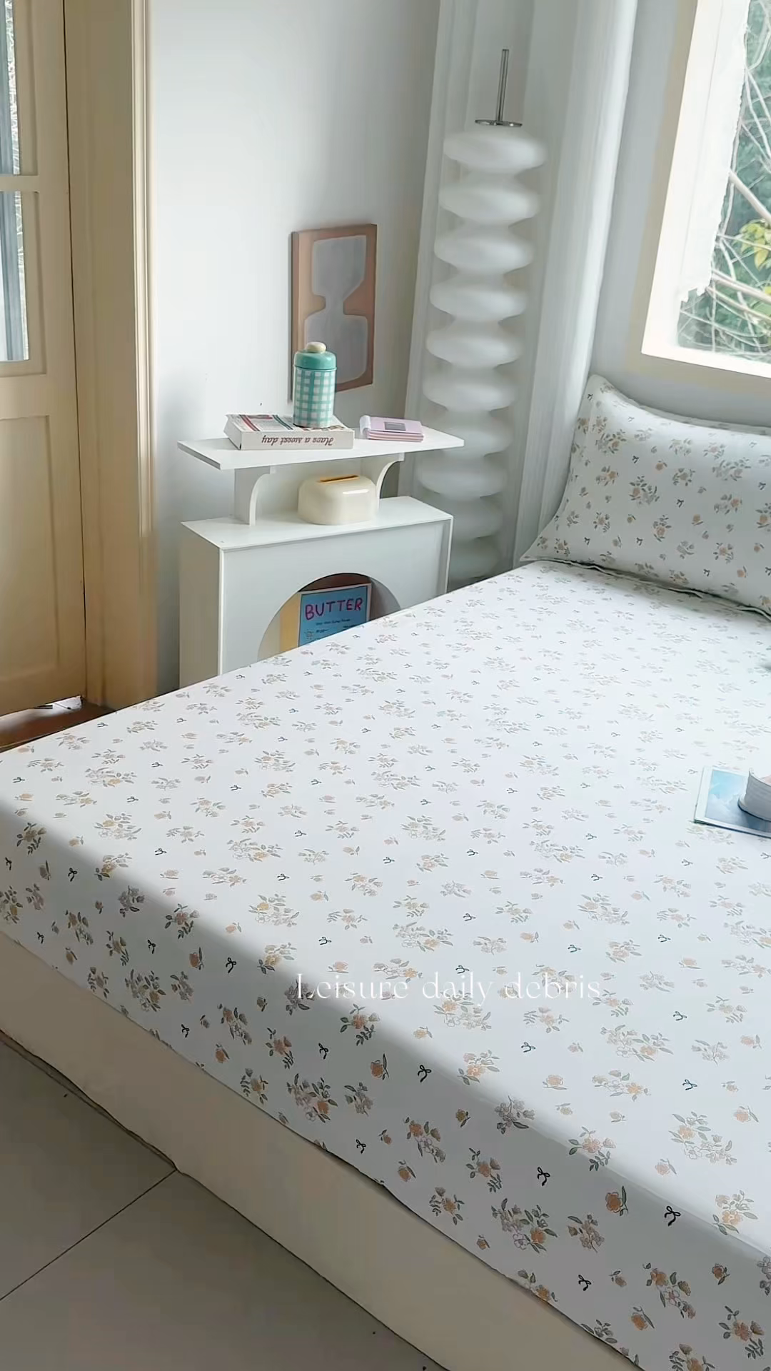 91家纺网 家纺一手货源 找家纺 缘舒家纺 2026新款全棉纯棉印花单床笠床笠单件 花叙