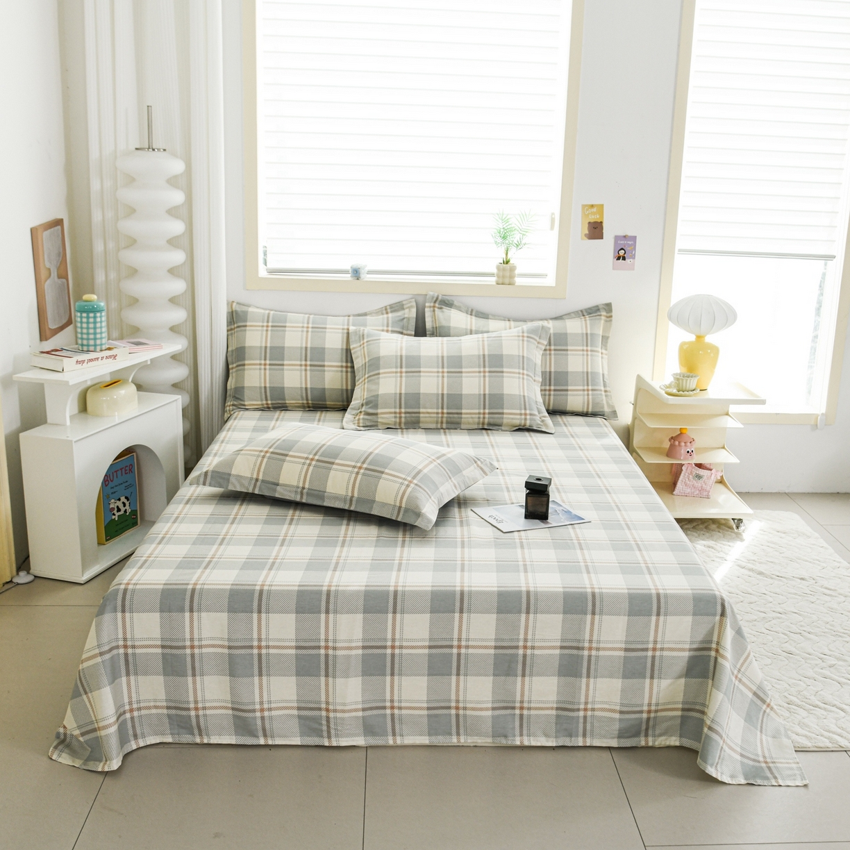 91家纺网 家纺一手货源 找家纺 （总）缘舒家纺 2026新款全棉纯棉印花单床笠床笠单件