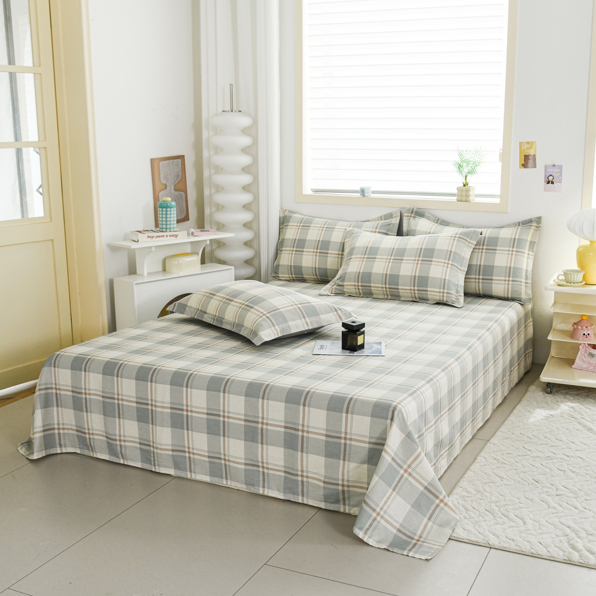 91家纺网 家纺一手货源 找家纺 （总）缘舒家纺 2026新款全棉纯棉印花单床单床单单件