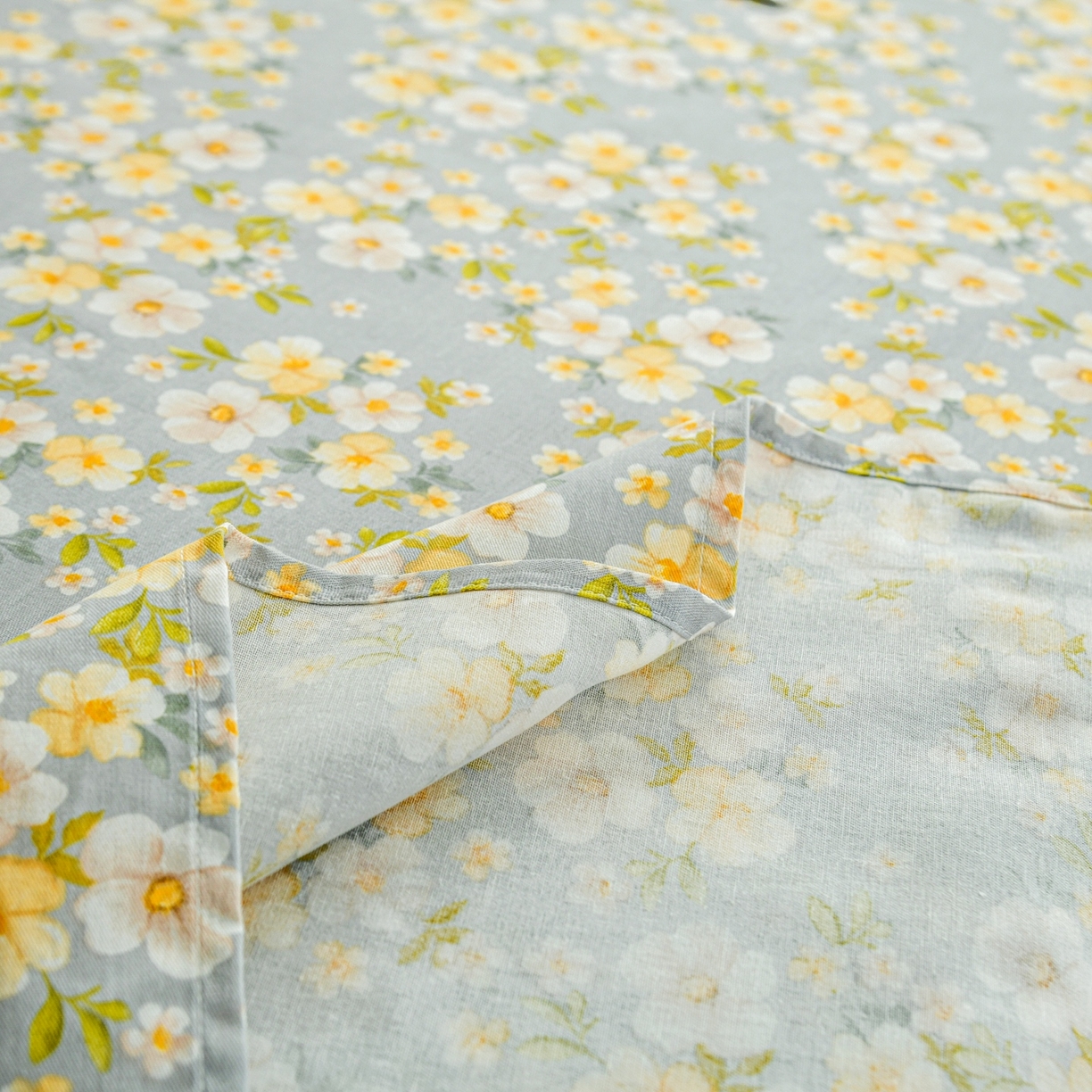 91家纺网 家纺一手货源 找家纺 缘舒家纺 2026新款全棉纯棉印花单床单床单单件 繁花