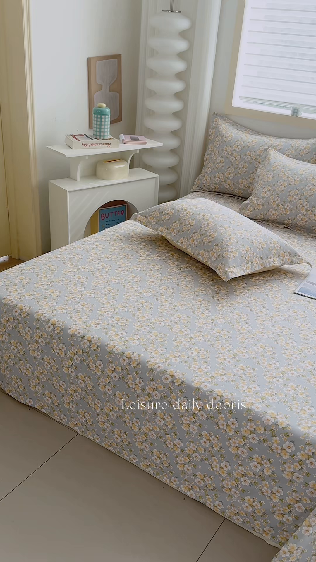 91家纺网 家纺一手货源 找家纺 缘舒家纺 2026新款全棉纯棉印花单床单床单单件 繁花