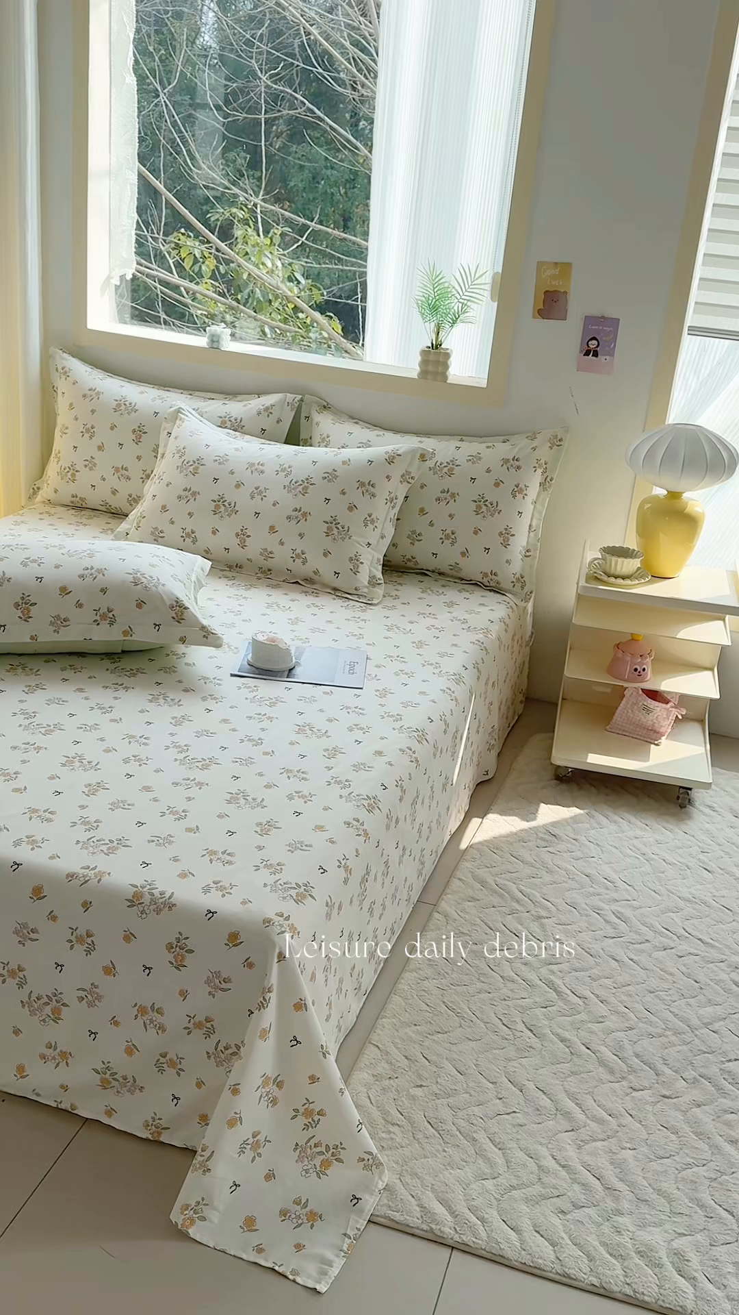 91家纺网 家纺一手货源 找家纺 缘舒家纺 2026新款全棉纯棉印花单床单床单单件 花叙