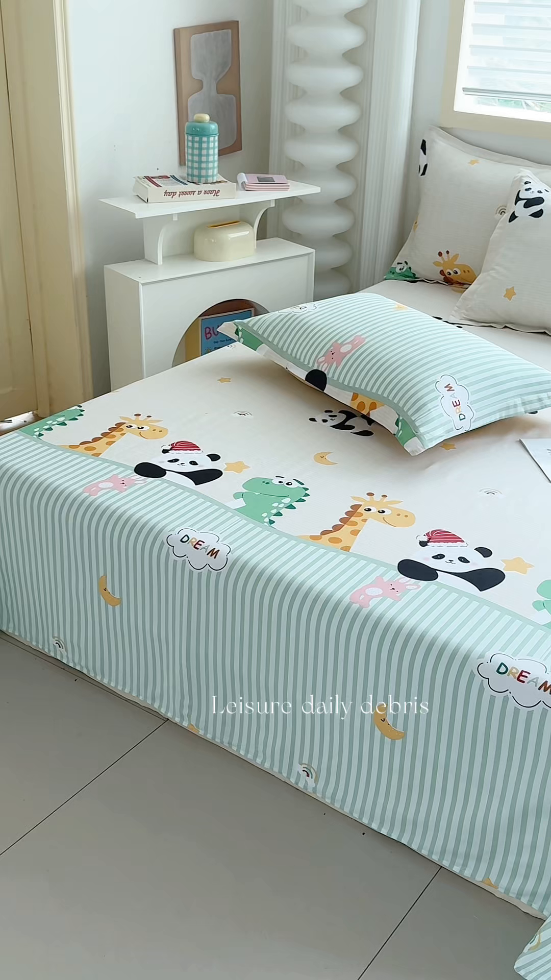 91家纺网 家纺一手货源 找家纺 缘舒家纺 2026新款全棉纯棉印花单床单床单单件 萌宠乐园