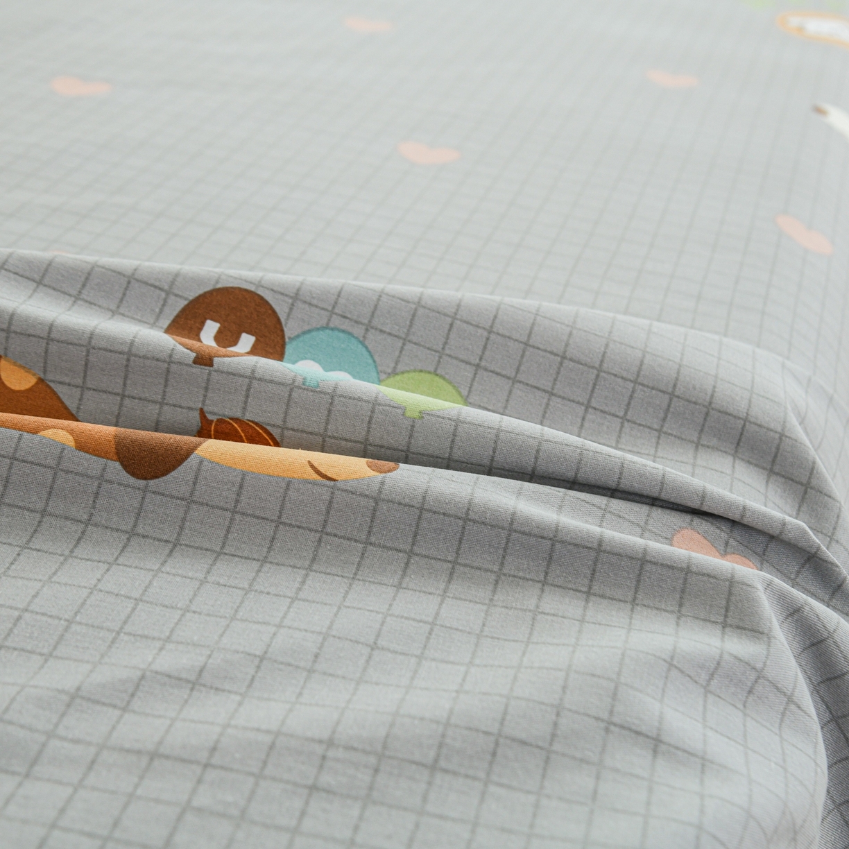 91家纺网 家纺一手货源 找家纺 缘舒家纺 2026新款全棉纯棉印花单床单床单单件 甜梦