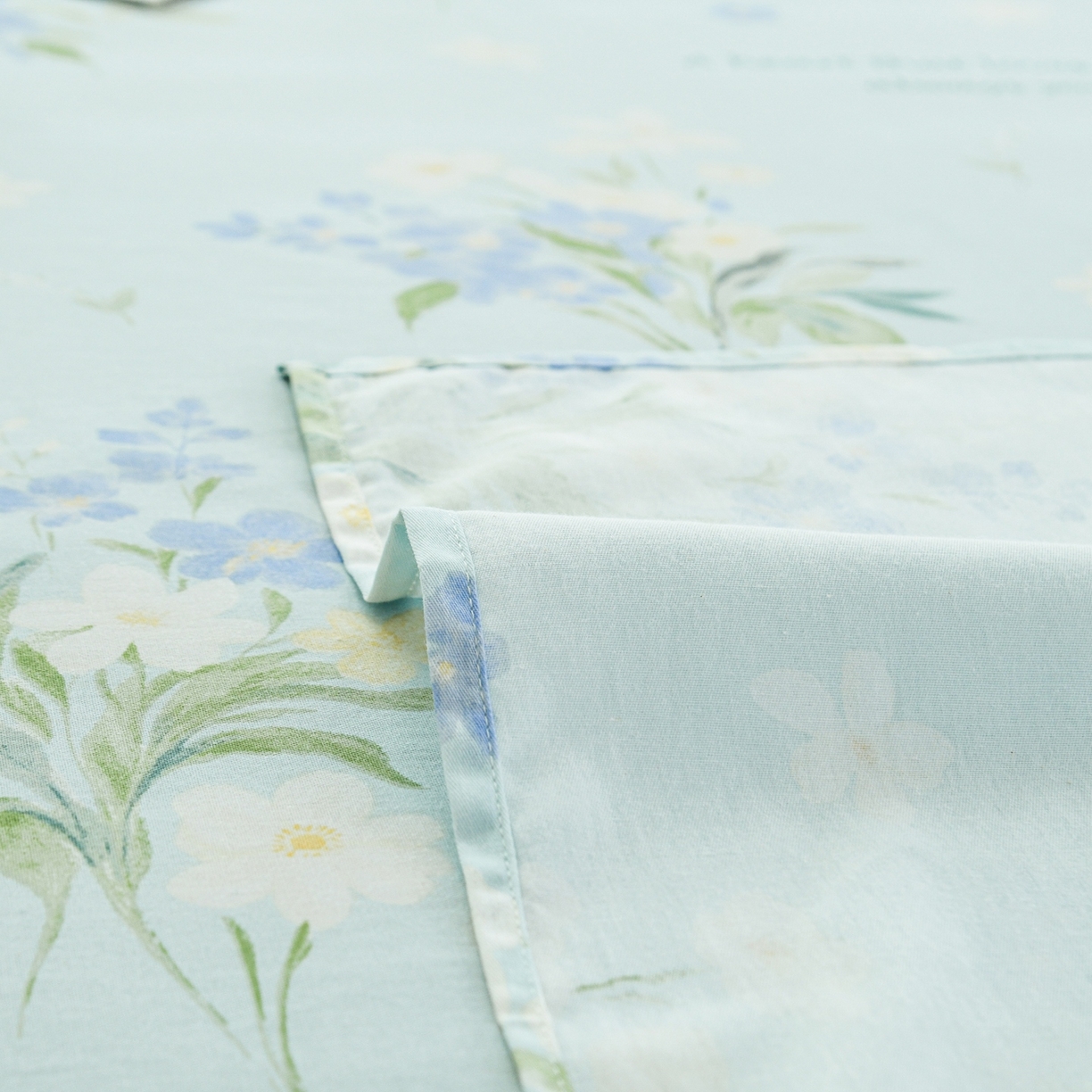 91家纺网 家纺一手货源 找家纺 缘舒家纺 2026新款全棉纯棉印花单床单床单单件 雾莲