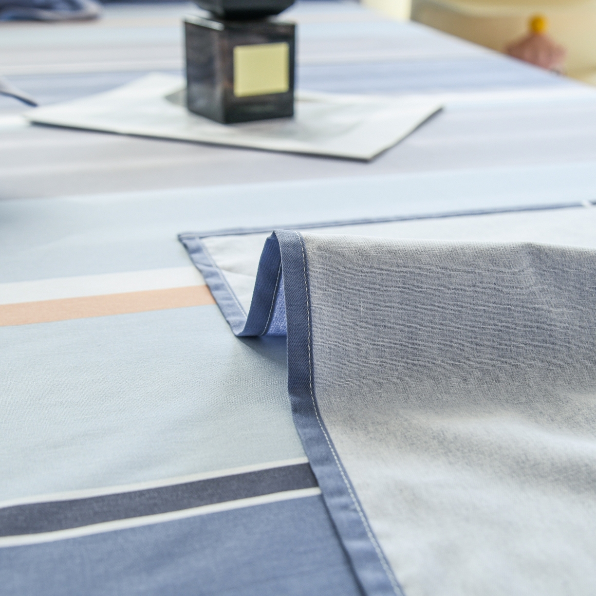 91家纺网 家纺一手货源 找家纺 缘舒家纺 2026新款全棉纯棉印花单床单床单单件 序章