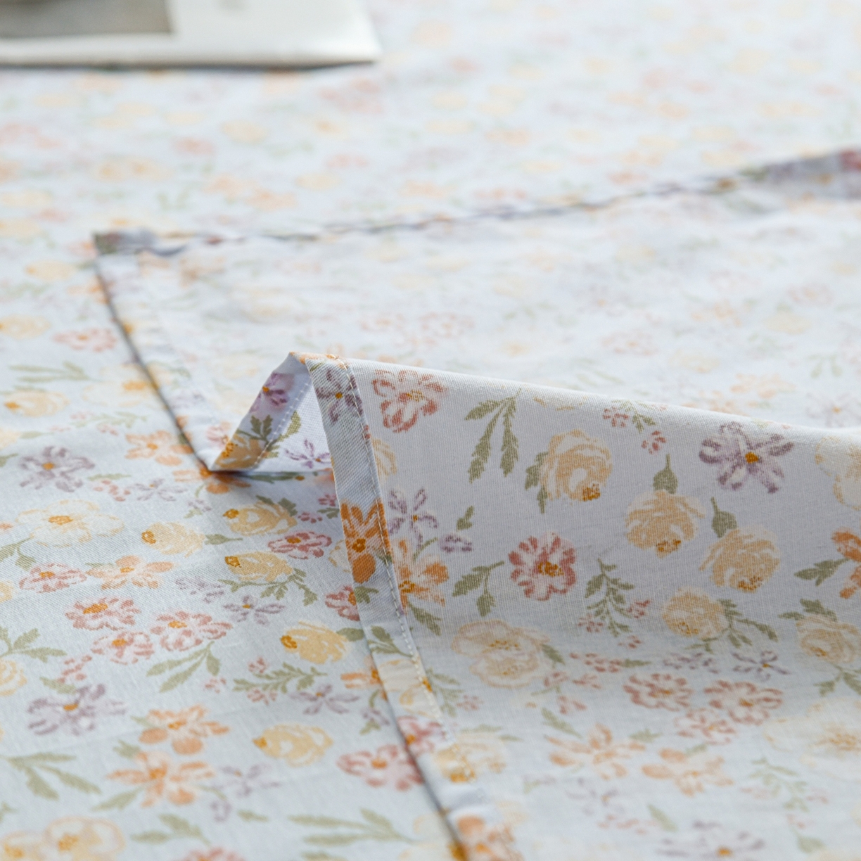 91家纺网 家纺一手货源 找家纺 缘舒家纺 2026新款全棉纯棉印花单床单床单单件 樱芝