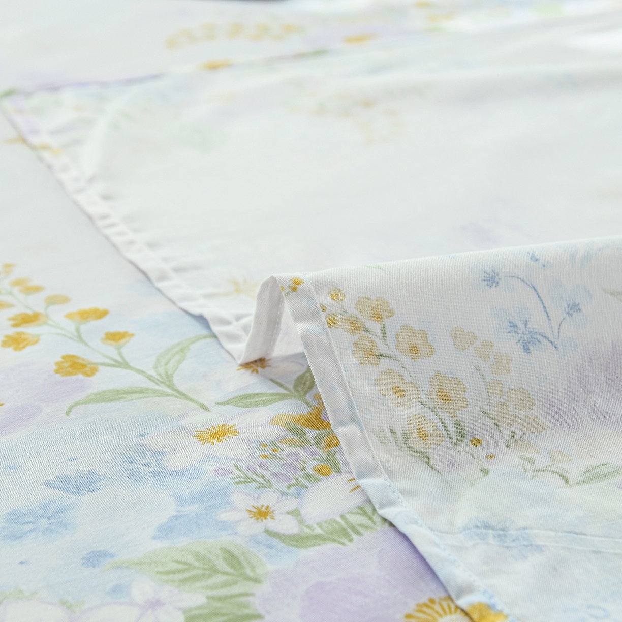 91家纺网 家纺一手货源 找家纺 缘舒家纺 2026新款全棉纯棉印花单床单床单单件 悠悠仙境