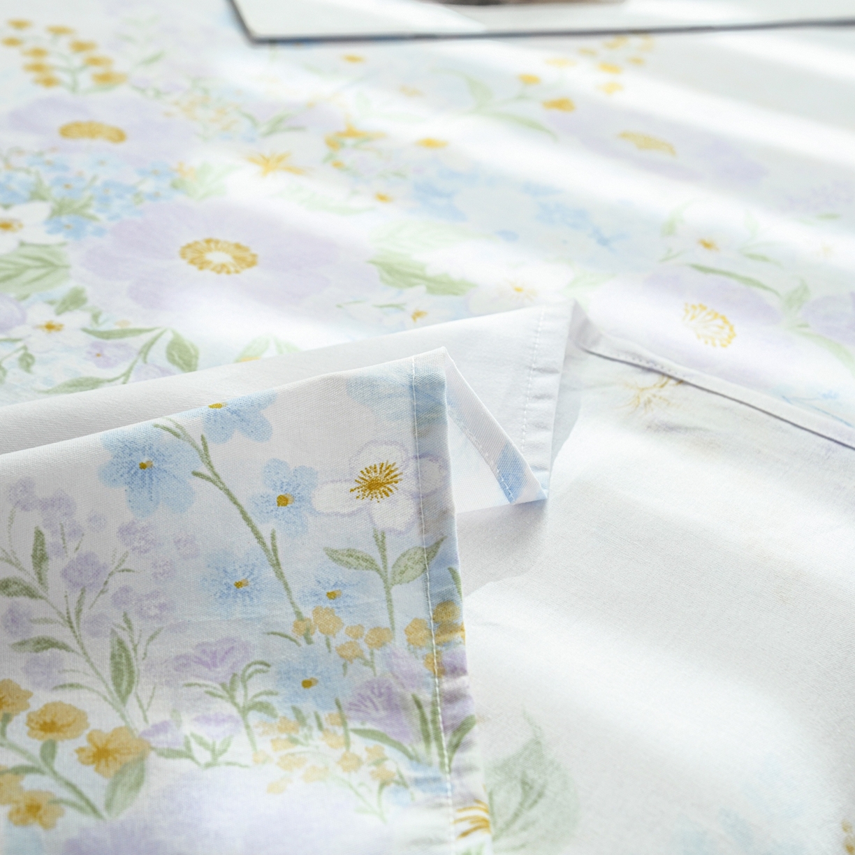 91家纺网 家纺一手货源 找家纺 缘舒家纺 2026新款全棉纯棉印花单床单床单单件 悠悠仙境