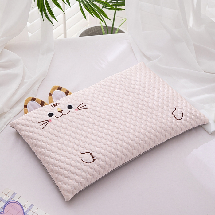 91家纺网 家纺一手货源 找家纺 （总）仁宇枕业 2026新款0-6-12婴幼儿枕头冰爽凉豆豆虎头荞麦枕儿童学生枕头枕芯