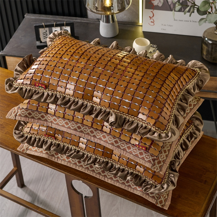 （总）仁宇枕业 2026新款天然竹席麻将凉枕夏季款竹席荞麦枕枕头枕芯