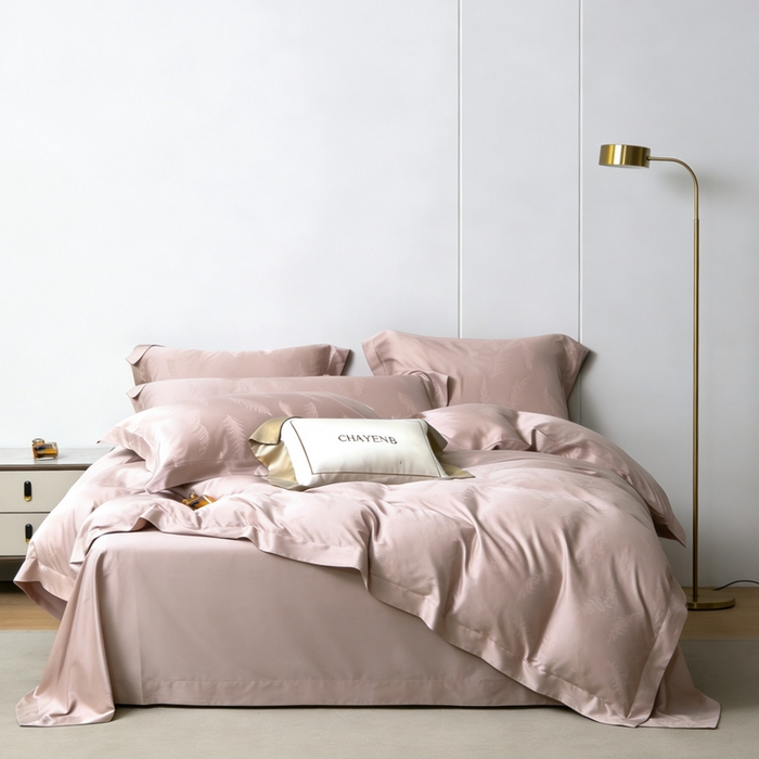 91家纺网 家纺一手货源 找家纺 （总）淳绵 2026新款天丝棉提花套件