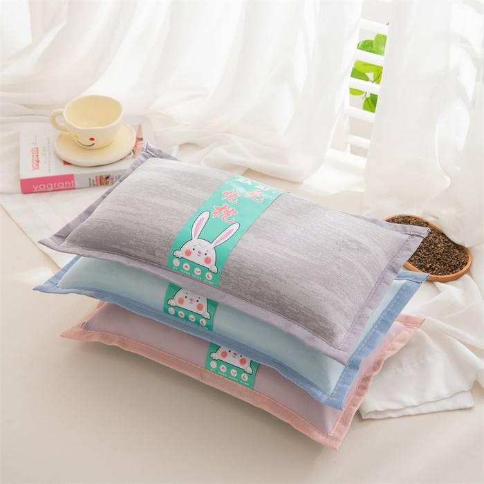 91家纺网 家纺一手货源 找家纺 （总）仁宇枕业 2026新款夏季冰凉清凉无忧款系列全荞麦枕枕头枕芯