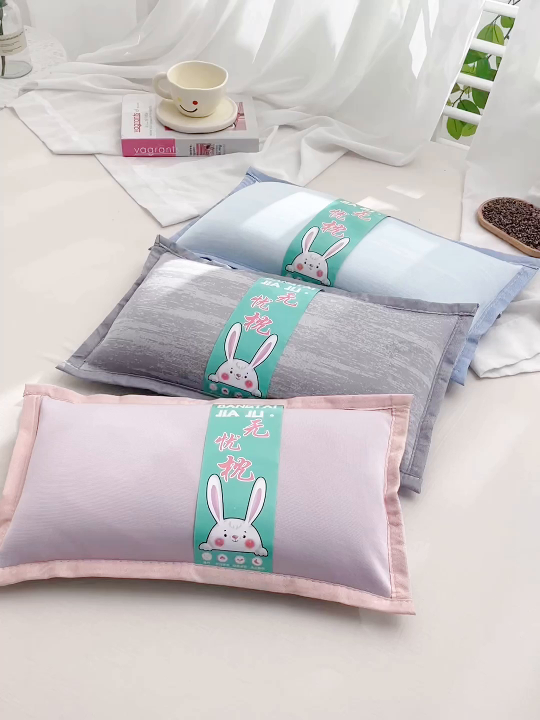 91家纺网 家纺一手货源 找家纺 （总）仁宇枕业 2026新款夏季冰凉清凉无忧款系列全荞麦枕枕头枕芯