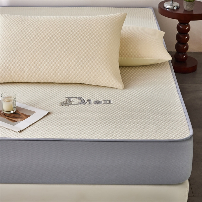 91家纺网 家纺一手货源 找家纺 （总）奥裕家纺 2026新款云母凉感冰豆豆席床笠款凉席席子