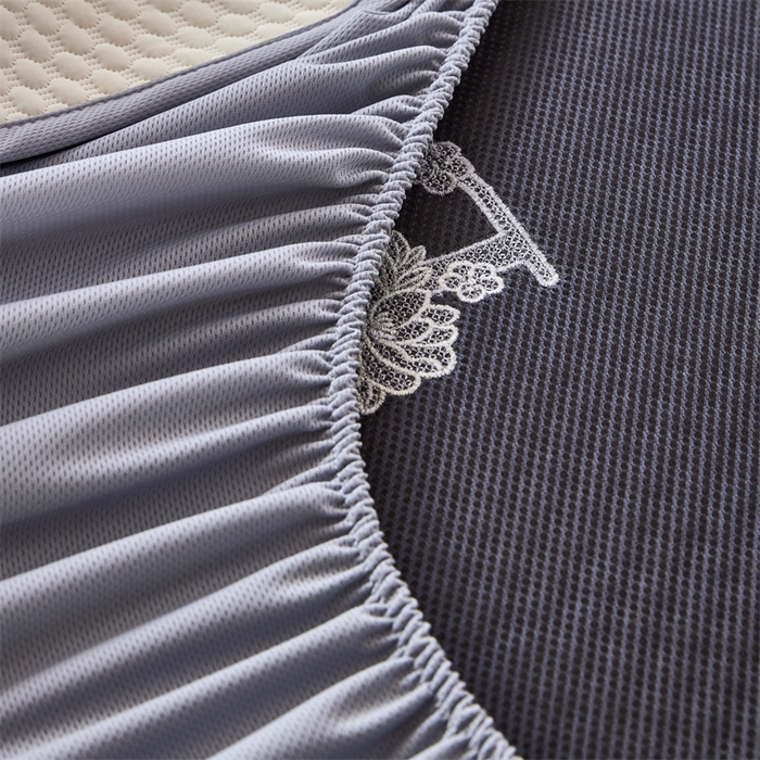 91家纺网 家纺一手货源 找家纺 （总）奥裕家纺 2026新款云母凉感冰豆豆席床笠款凉席席子