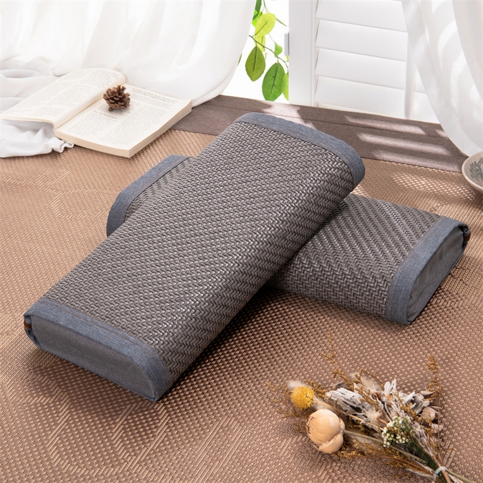 91家纺网 家纺一手货源 找家纺 （总）仁宇枕业 2026新款中老年人椰棕枕芯天然pe藤宫廷夏凉清凉硬枕枕头枕芯