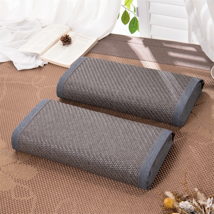 91家纺网 家纺一手货源 找家纺 （总）仁宇枕业 2026新款中老年人椰棕枕芯天然pe藤宫廷夏凉清凉硬枕枕头枕芯