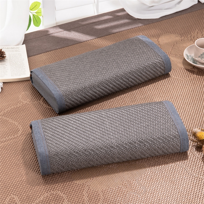 91家纺网 家纺一手货源 找家纺 （总）仁宇枕业 2026新款中老年人椰棕枕芯天然pe藤宫廷夏凉清凉硬枕枕头枕芯