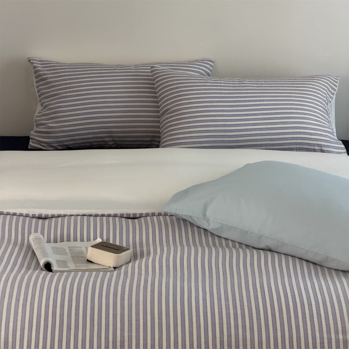 91家纺网 家纺一手货源 找家纺 （总）玛奇朵 2026新款全棉双层纱提花四件套-威尼斯系列  (会员-10）