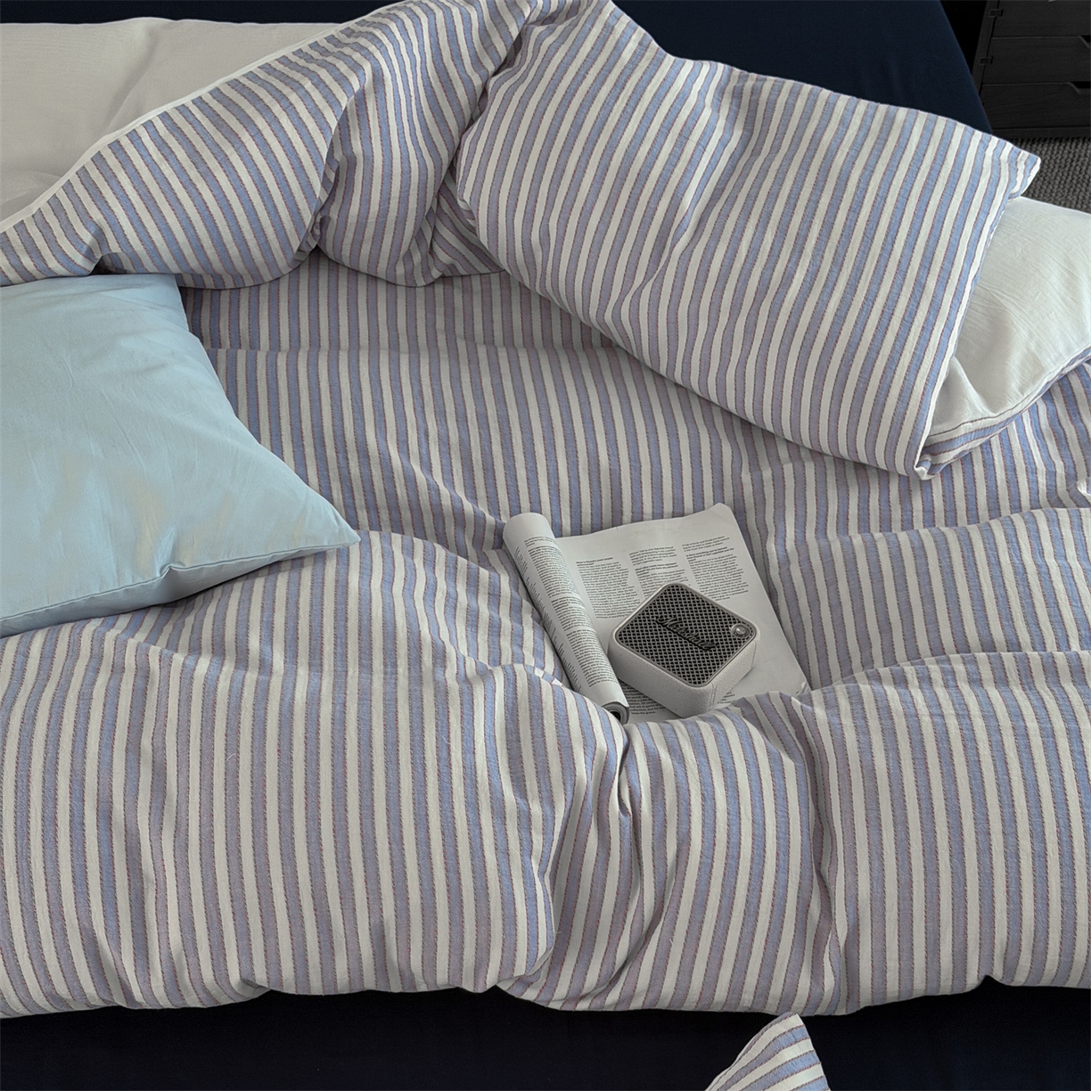 91家纺网 家纺一手货源 找家纺 （总）玛奇朵 2026新款全棉双层纱提花四件套-威尼斯系列  (会员-10）