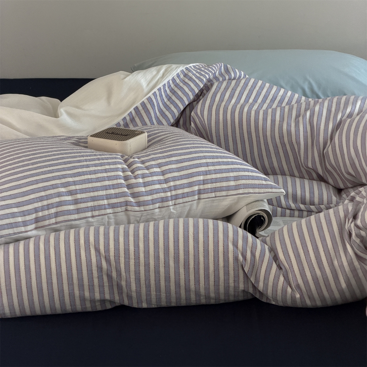 91家纺网 家纺一手货源 找家纺 （总）玛奇朵 2026新款全棉双层纱提花四件套-威尼斯系列  (会员-10）