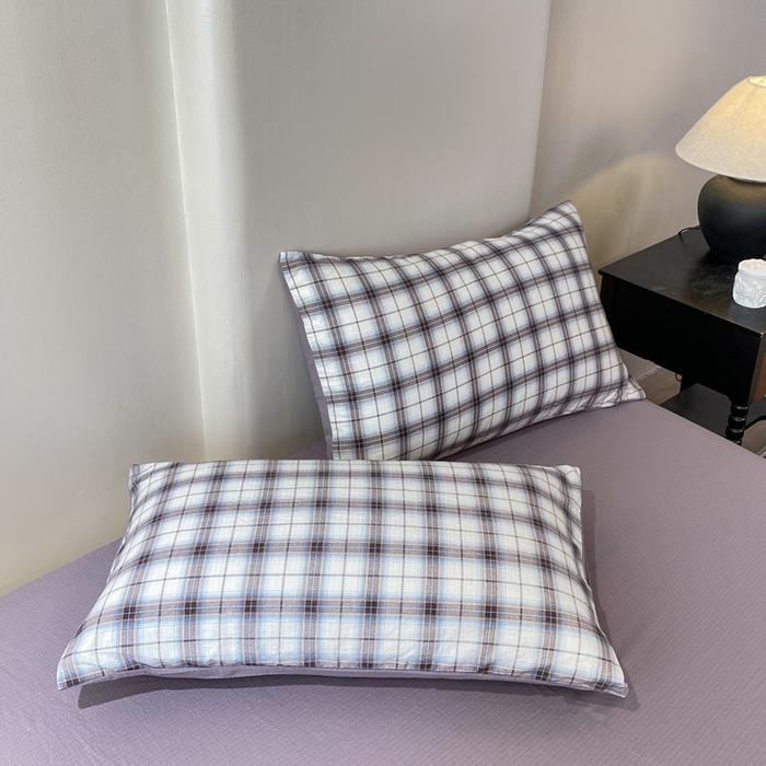 91家纺网 家纺一手货源 找家纺 红日子纺织品 2026春夏新款云感复古皱皱纱四件套 米兰-兰