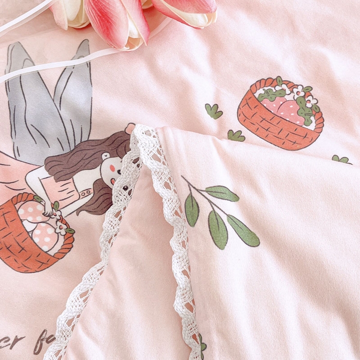 91家纺网 家纺一手货源 找家纺 默忆 2026新款A类母婴级针织棉大豆云朵被子被芯夏被空调被春秋冬被四季被 花仙子