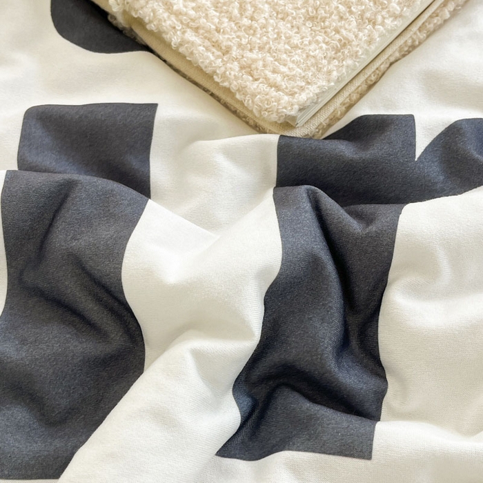 91家纺网 家纺一手货源 找家纺 默忆 2026新款A类母婴级针织棉大豆云朵被子被芯夏被空调被春秋冬被四季被 字母熊