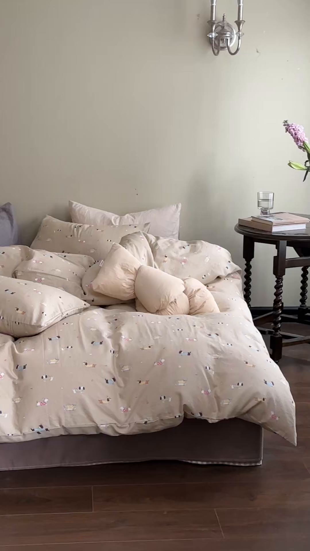 91家纺网 家纺一手货源 找家纺 （总）洋铭区（原狠狠爱） 2026春季新款简约全棉 无边双层纱 四件套系列