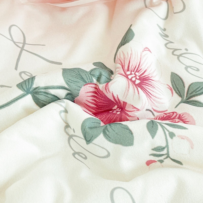 91家纺网 家纺一手货源 找家纺 默忆 2026新款A类母婴级针织棉大豆云朵被子被芯夏被空调被春秋冬被四季被 花语