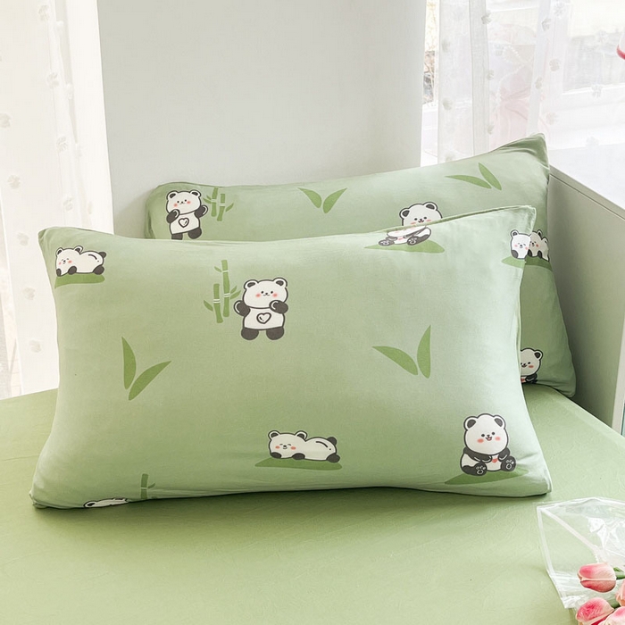 91家纺网 家纺一手货源 找家纺 默忆 2026新款A类母婴级针织棉大豆云朵被子被芯夏被空调被春秋冬被四季被 国宝熊猫