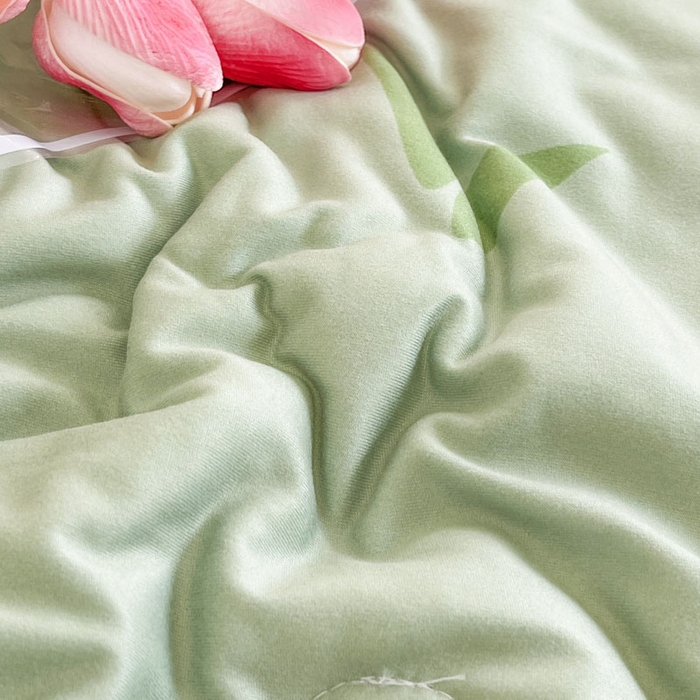 91家纺网 家纺一手货源 找家纺 默忆 2026新款A类母婴级针织棉大豆云朵被子被芯夏被空调被春秋冬被四季被 国宝熊猫