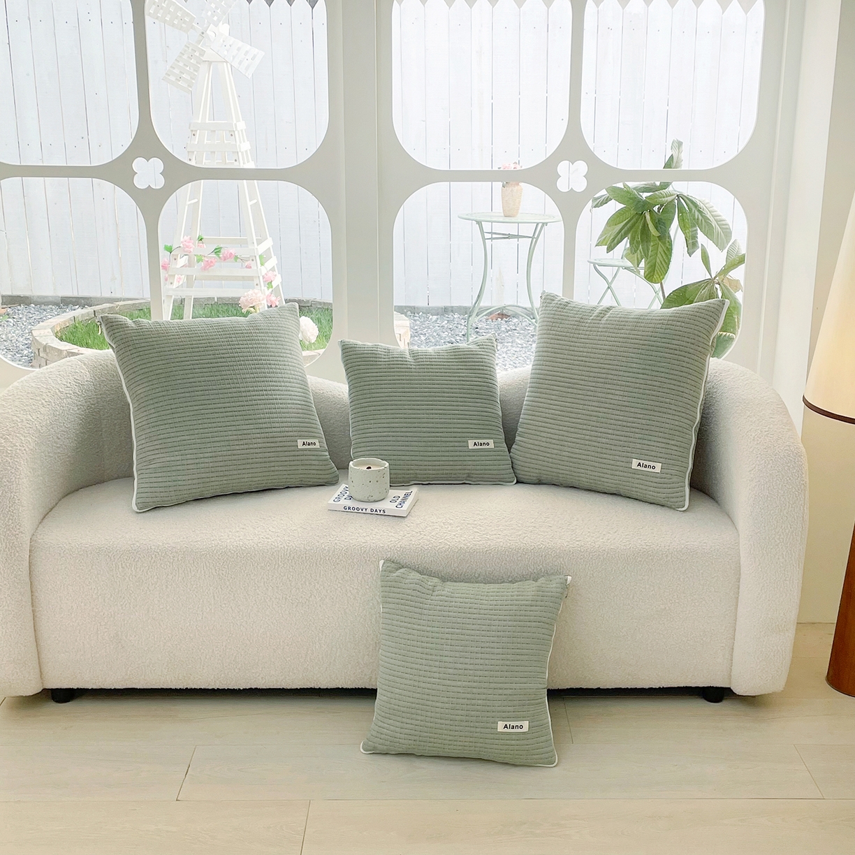 91家纺网 家纺一手货源 找家纺 （总）番茄+ 2026新款春夏色织全棉极简主义抱枕被