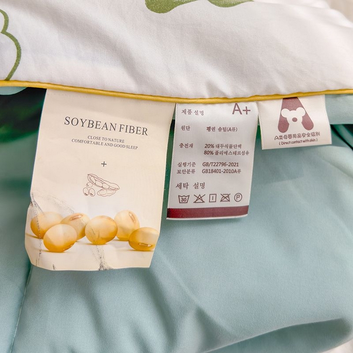 91家纺网 家纺一手货源 找家纺 默忆 2026新款水洗棉双层纱夏被夏凉被空调被被子被芯 恐龙星球