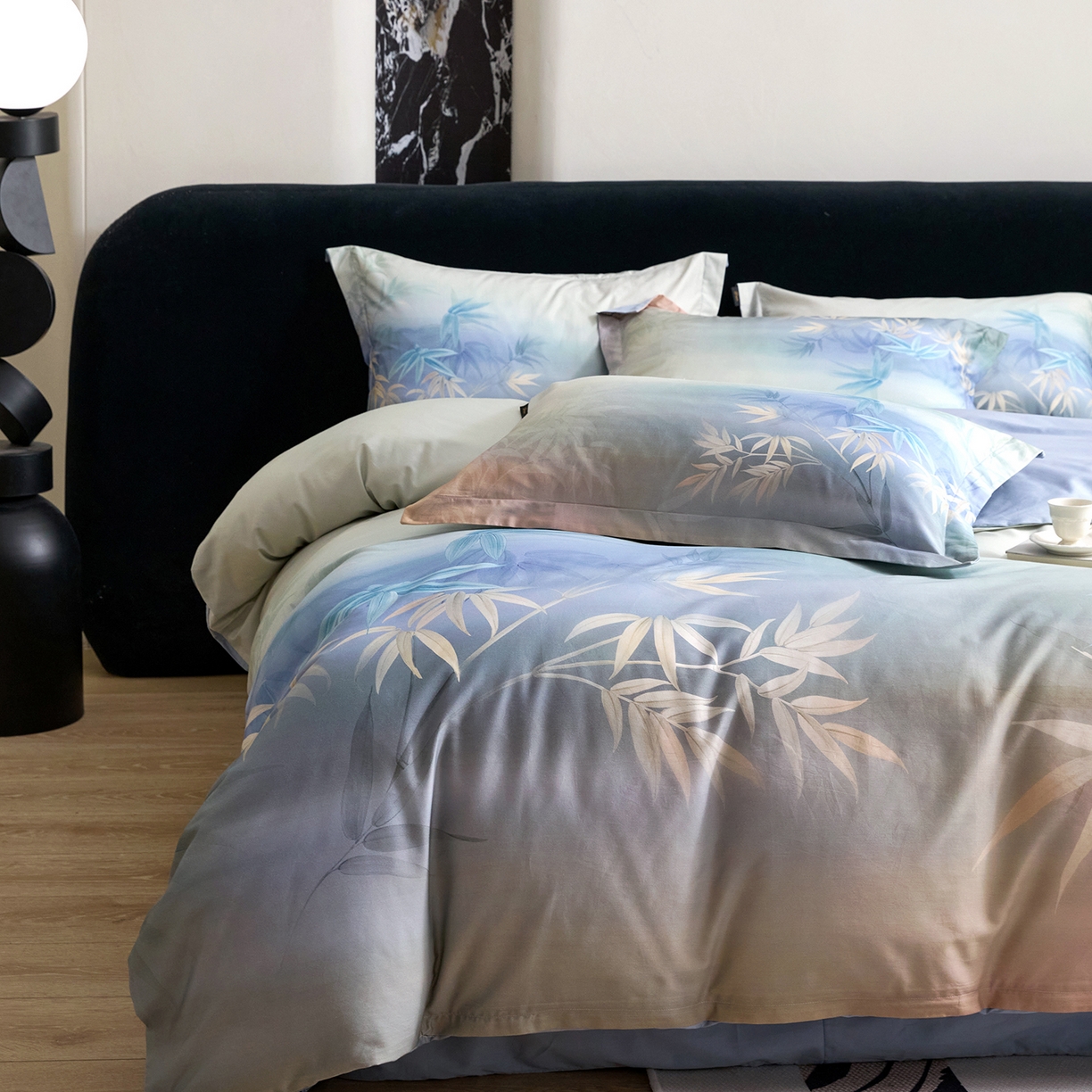 91家纺网 家纺一手货源 找家纺 （总）梧桐树 2026新款60长绒棉平网大版系列四件套