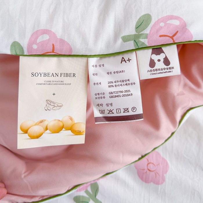 91家纺网 家纺一手货源 找家纺 默忆 2026新款水洗棉双层纱夏被夏凉被空调被被子被芯 曼塔玫瑰