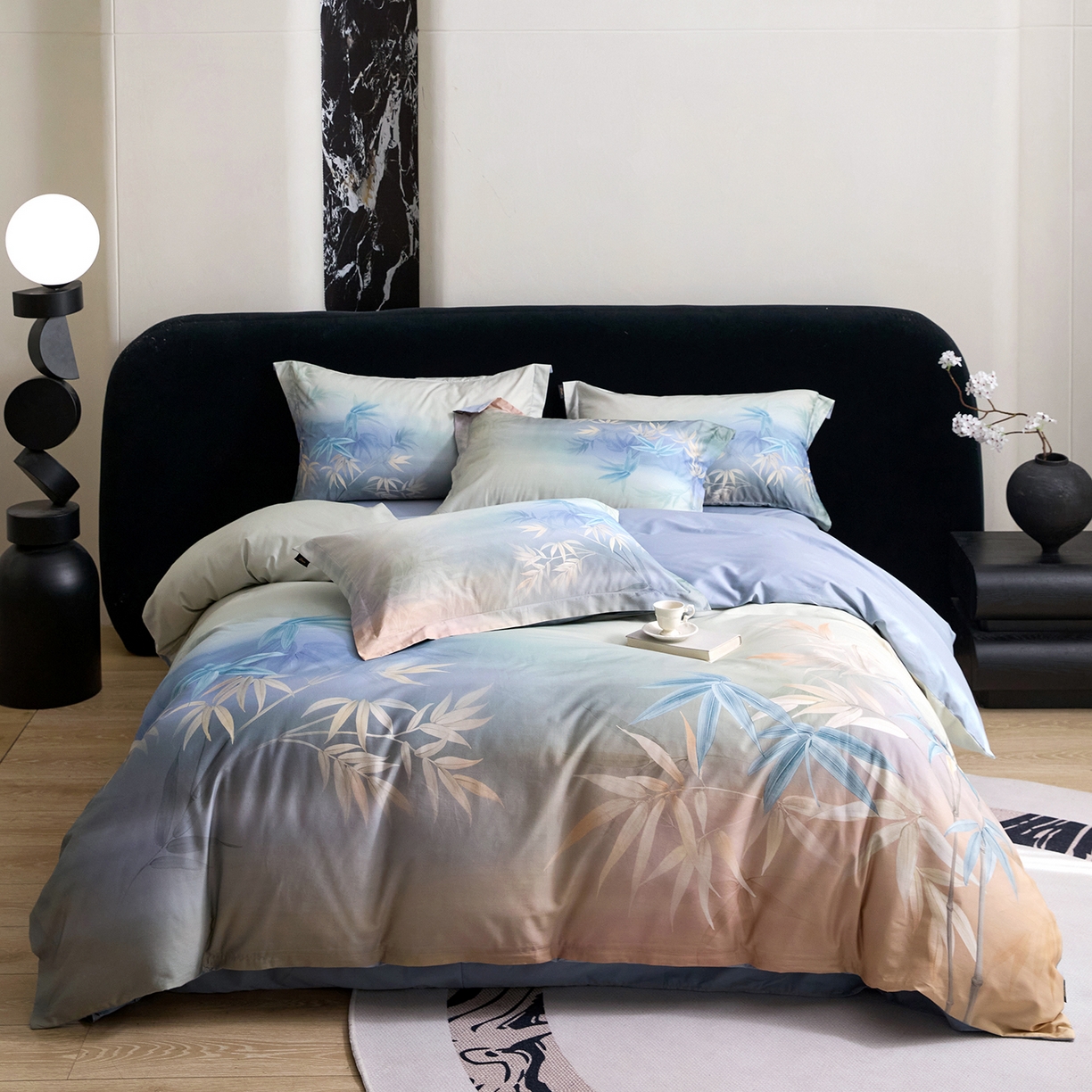 91家纺网 家纺一手货源 找家纺 （总）梧桐树 2026新款60长绒棉平网大版系列四件套