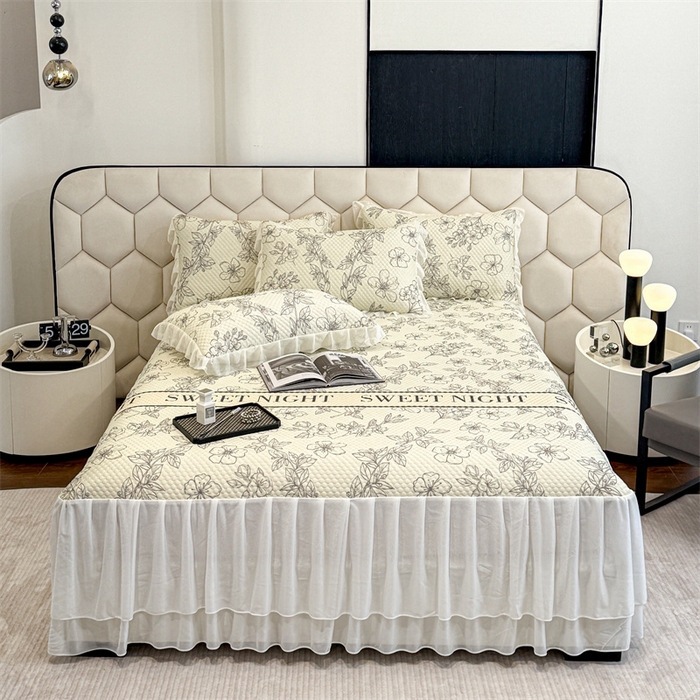 91家纺网 家纺一手货源 找家纺 （总）奥裕家纺 2026新款印花凉感云母凉感冰豆豆席床裙席凉席席子