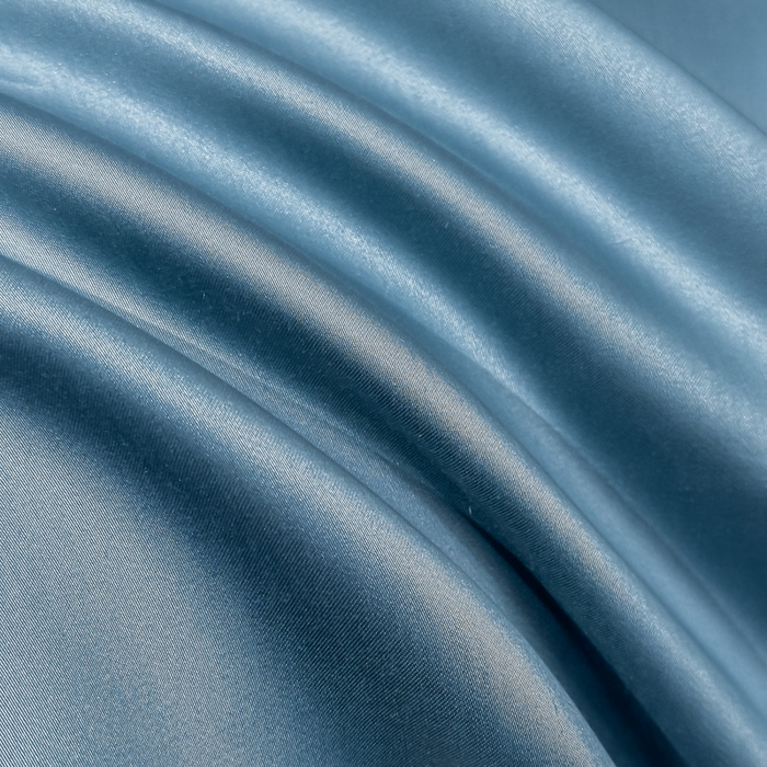 91家纺网 家纺一手货源 找家纺 利欧 2026新款水洗真丝-LI利-单床笠床笠三件套 利-宾利蓝