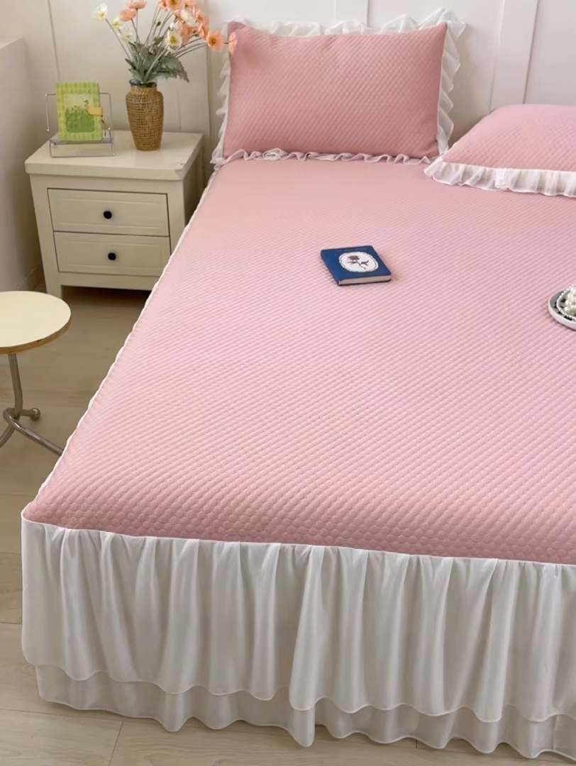 91家纺网 家纺一手货源 找家纺 （总）奥裕家纺 2026新款凉感云母凉感冰豆豆席床裙席凉席席子